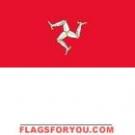 3\' x 5\' Isle of Man High Wind, US Made Flag