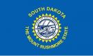 4\' x 6\' South Dakota State High Wind, US Made Flag