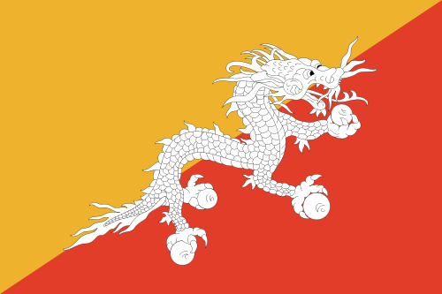 Bhutan Flag 