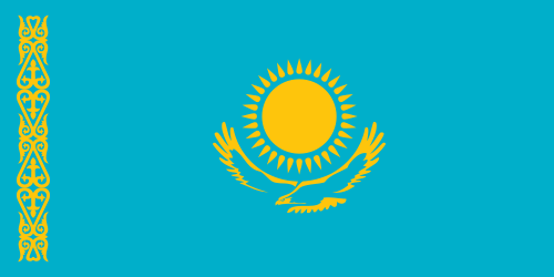 Kazakhstan Flag 