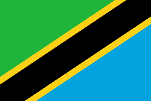 United Republic of Tanzania Flag