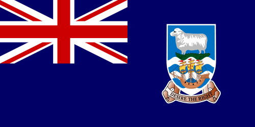 Falkland Islands (Malvinas) Flag